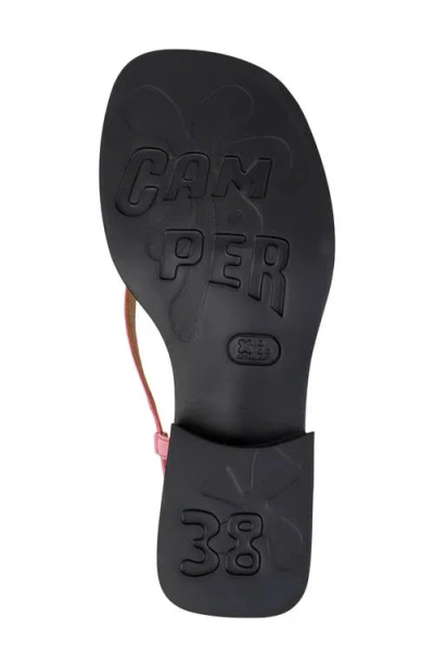 Camper Dana Leather Sandals In Multi