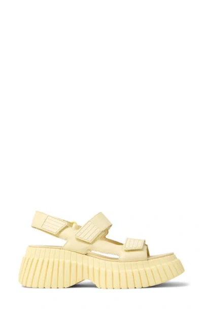 Camper Pix Bcn Platform Sandal In Multi