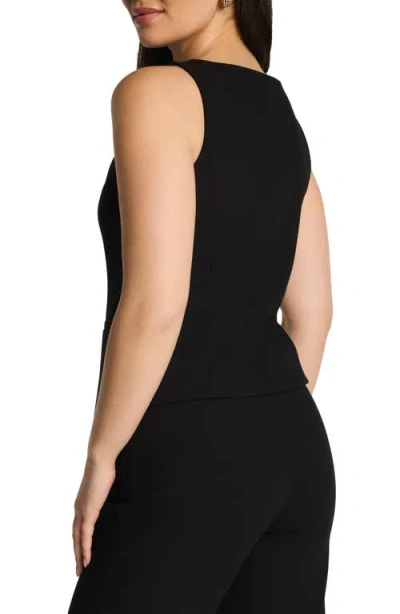 Spanx ® Button-up Vest In Black