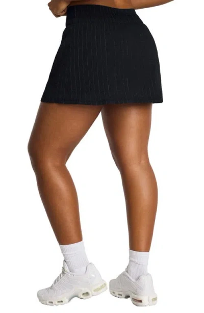 Spanx ® Shape Boostup Glow Weave Skort In Black
