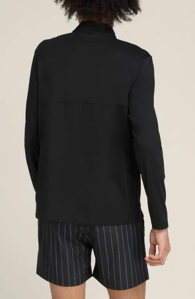 Wilson Elevate Performance Half Zip Pullover In Black