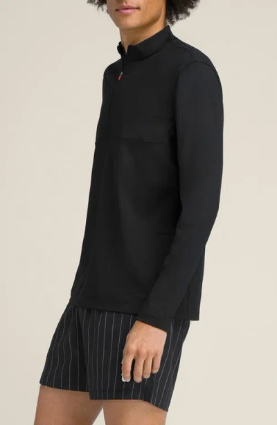 Wilson Elevate Performance Half Zip Pullover In Black