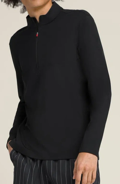 Wilson Elevate Performance Half Zip Pullover In Black