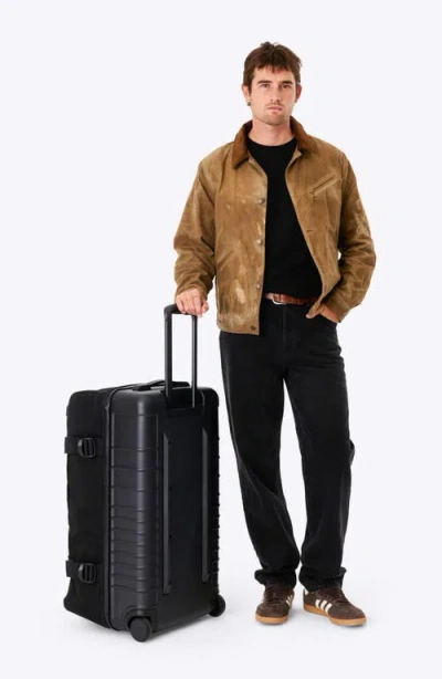 Beis The Pro-rolling Duffle Check-in In Black