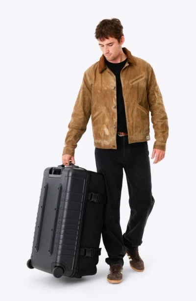 Beis The Pro-rolling Duffle Check-in In Black