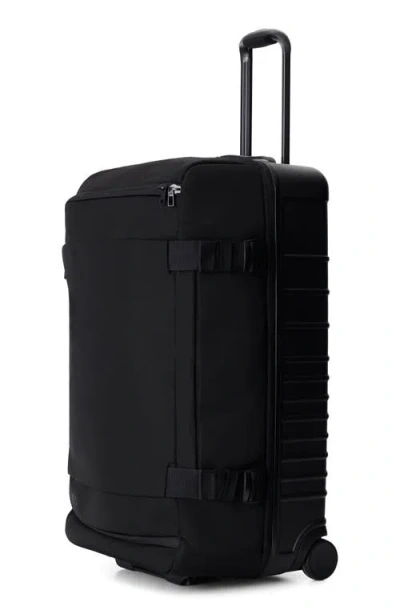 Beis The Pro-rolling Duffle Check-in In Black