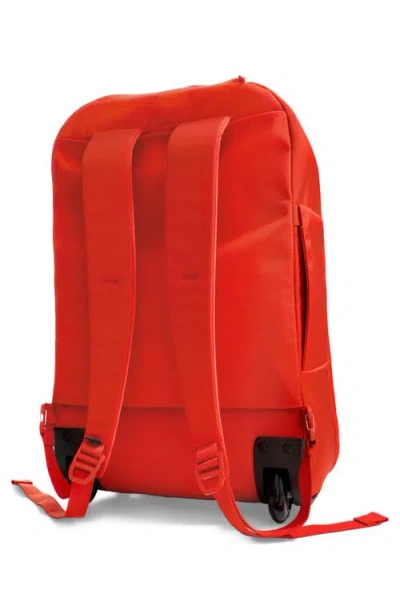 Beis Béis The Pro Rolling Backpack In Orange