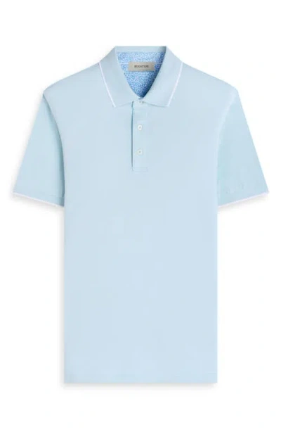 Bugatchi Performance Tipped Polo In Multi