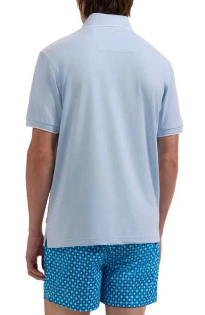 Bugatchi Performance Tipped Polo In Multi