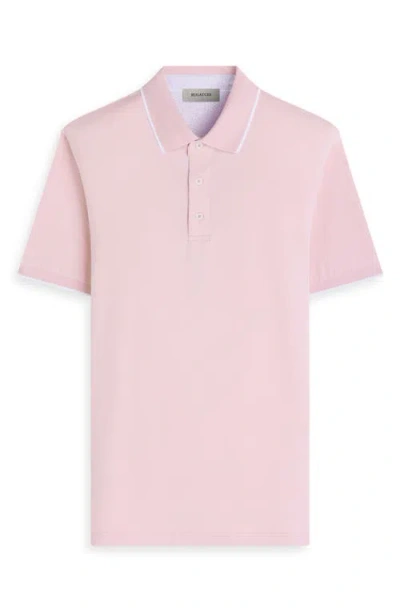 Bugatchi Performance Tipped Polo In Multi