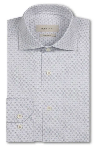 Bugatchi Devon Ooohcotton® Diagonal Print Button-up Shirt In Multi