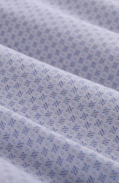 Bugatchi Devon Ooohcotton® Diagonal Print Button-up Shirt In Multi