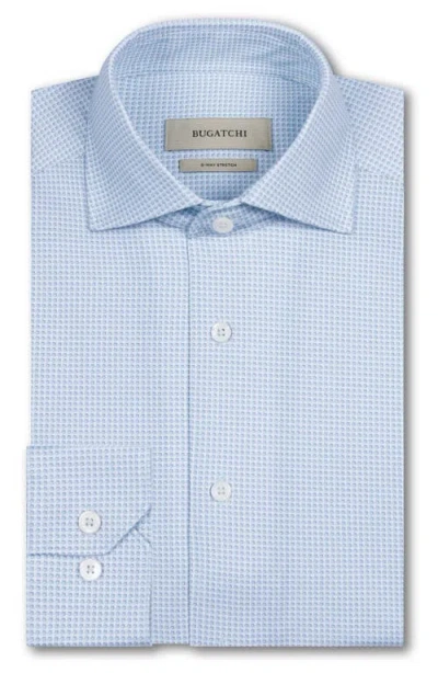 Bugatchi Devon Ooohcotton® Optical Grid Print Button-up Shirt In Multi