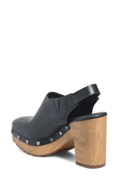 Kork-ease ® Sienna Slingback Platform Clog In Black