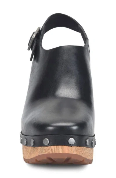 Kork-ease ® Sienna Slingback Platform Clog In Black