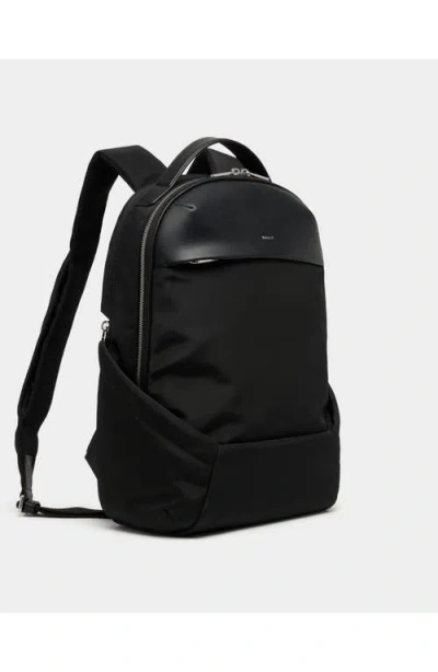 Bally Logo-print Backpack In Black