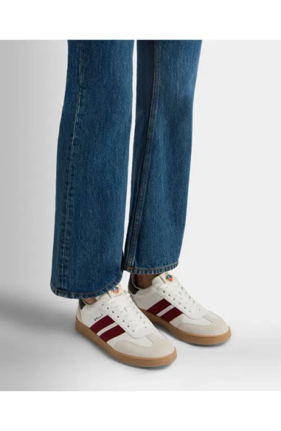 Bally Retro Crest Sneaker In White