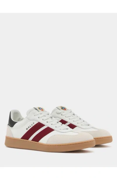 Bally Retro Crest Sneaker In White