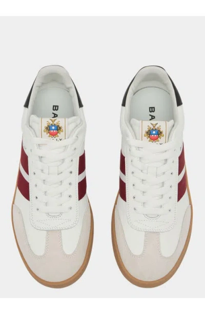Bally Retro Crest Sneaker In White