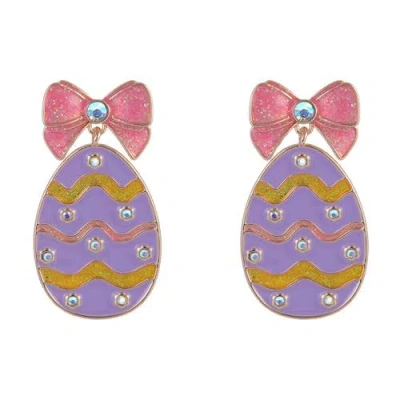 Hallmark Easter Egg Drop Earrings In Multi