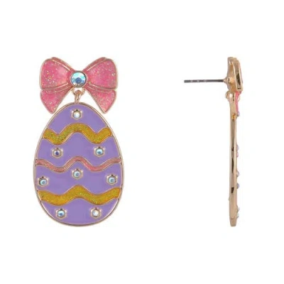 Hallmark Easter Egg Drop Earrings In Multi