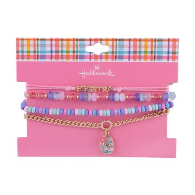 Hallmark 4pc Easter Bracelet Set In Multi
