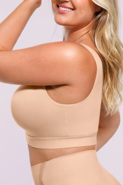 Shapellx Airslim® Unlined Wireless Back Support Bra In Multi