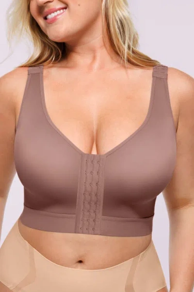 Shapellx Airslim® Unlined Wireless Back Support Bra In Multi