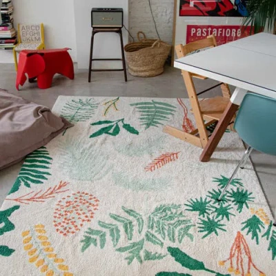 Lorena Canals Washable Rug Botanic In Multi