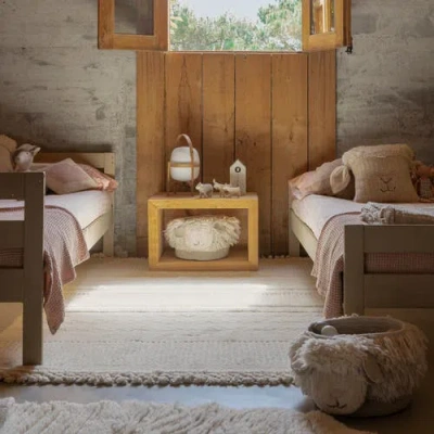 Lorena Canals Woolable Rug Ari Sheep White In Multi