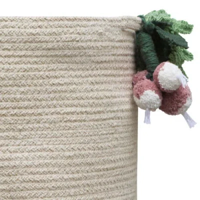 Lorena Canals Basket Veggies In Multi