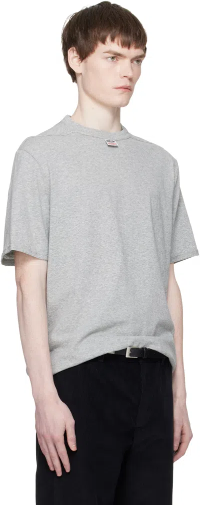 Commission グレー Reversed Tシャツ In White