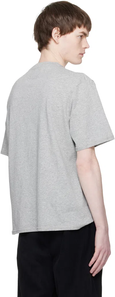 Commission グレー Reversed Tシャツ In White