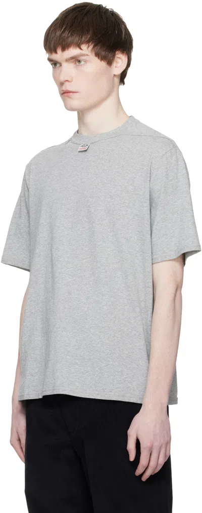 Commission グレー Reversed Tシャツ In White