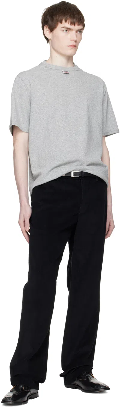 Commission グレー Reversed Tシャツ In White