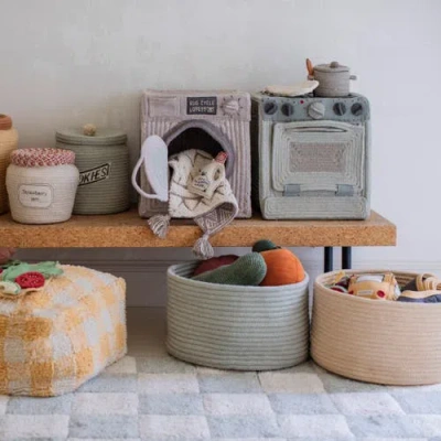 Lorena Canals Play Basket Kitchen In Gray