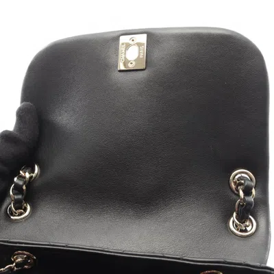 Pre-owned Chanel Black Leather Backpack ()