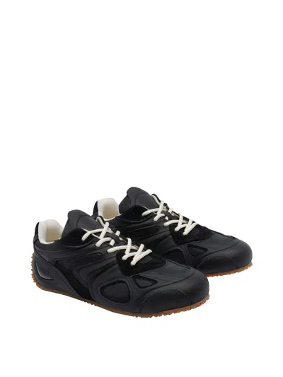 Axel Arigato Black Calf Leather Bos Taurus Low Top Sneakers