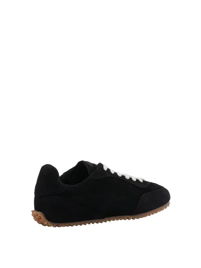 Axel Arigato Suede Low-profile Sneakers With Textured Sole In Black