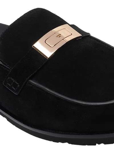 Tory Burch Black Leelee Mules In Black