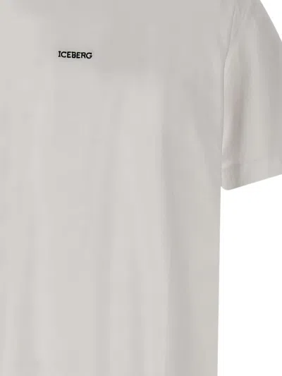 Iceberg Logo-detail T-shirt In White