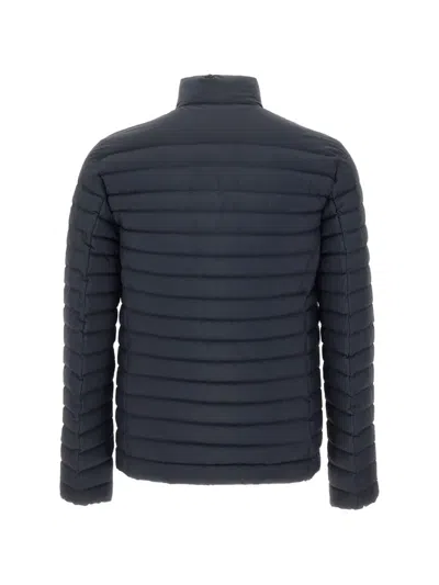 Peuterey Flobots Quilted Jacket In Blue