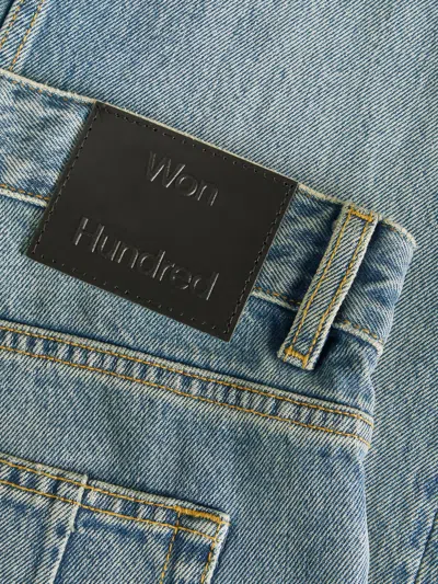 Won Hundred Buttoned Jeans In Blue