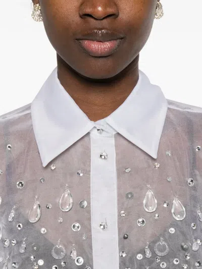Retroféte Eugenia Blouse In White