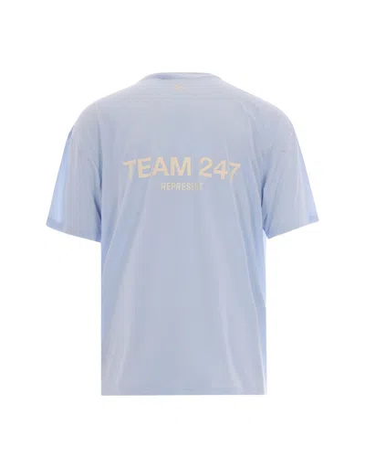 Represent 247 T-shirt Oversize 247 Glacier In Blue