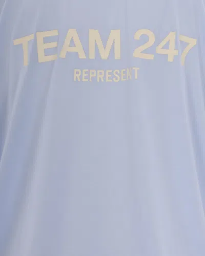 Represent 247 T-shirt Oversize 247 Glacier In Blue