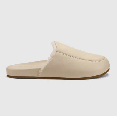 Olukai Konea Genuine Shearling Lined Mule In Multi