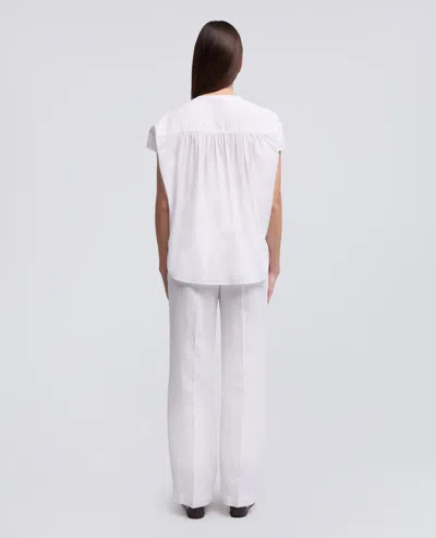 Aspesi Tie-front Fabric Cover-up In White