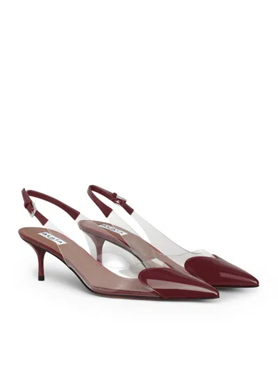 Alaïa Slingback Le Cœur In Brown