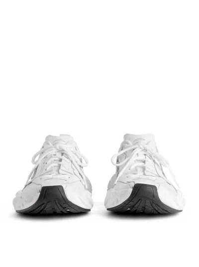 Balenciaga Women Monday Low-top Sneakers In Leather In Multi